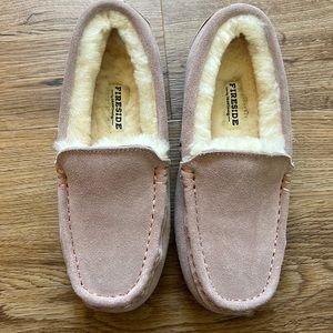 Dusty Pink Fireside by Dearfoams Slippers